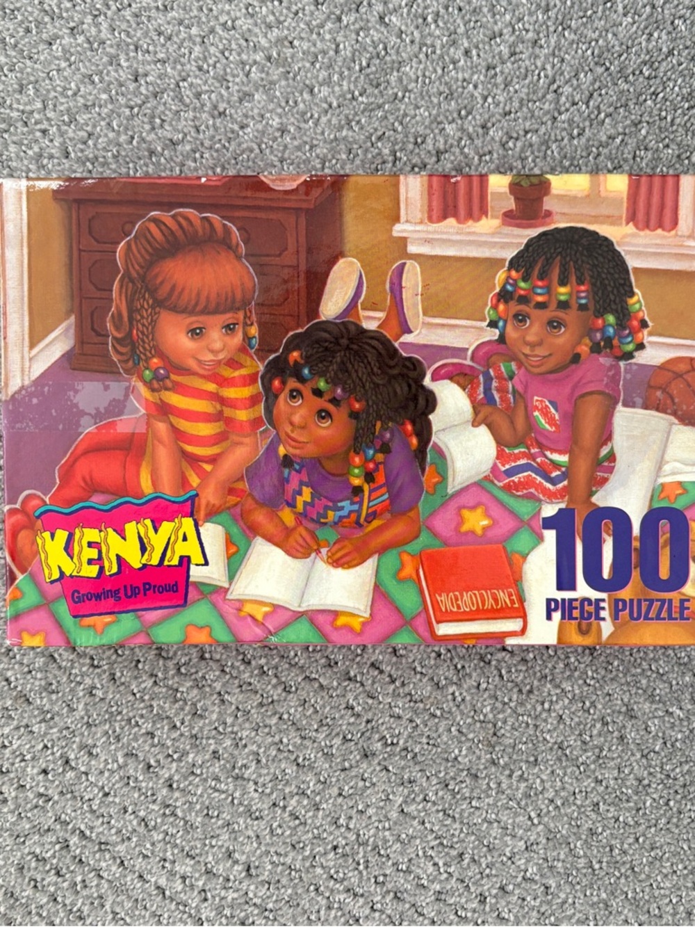 Vintage 1994 Kenya Growing Up Proud 100-piece jigsaw puzzle